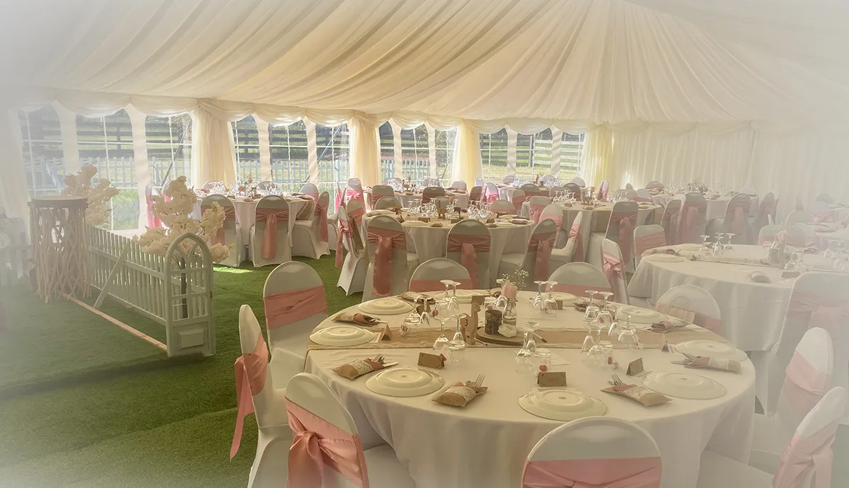 New Marquee at Weddings in Kent